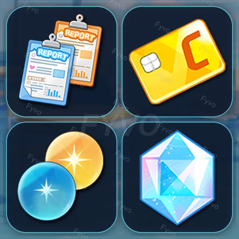 Blue Archive | Twitch Drops / Твич Дропсы | 4 наград | Предметы