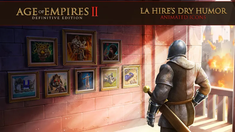 Age of Empires II Definitive Edition La Hires Dry Humor Animated Icons XBOX