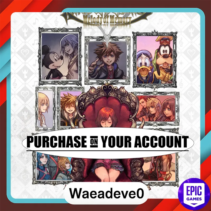 KINGDOM HEARTS Melody of Memory - Epic games - Purchase on your account