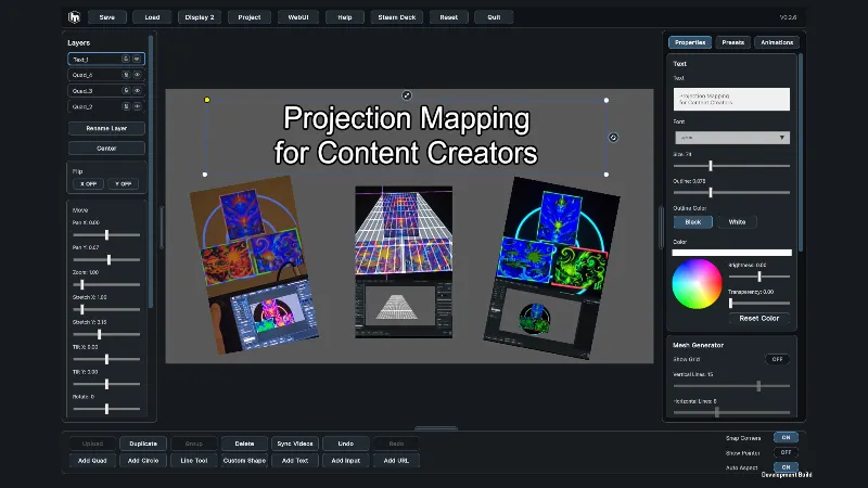HoloMapper – Projection Mapping Tool STEAM GIFT