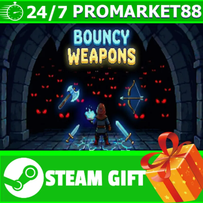 ВСЕ СТРАНЫ+РОССИЯ Bouncy Weapons STEAM GIFT