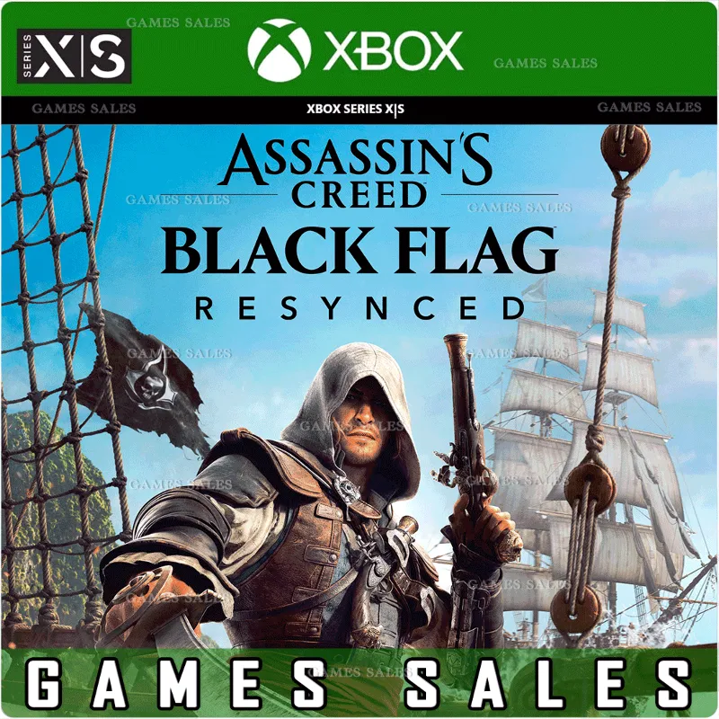 ASSASSIN'S CREED BLACK FLAG RESYNCED XBOX SERIES X|S КЛЮЧ