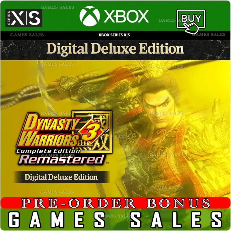 DYNASTY WARRIORS 3: COMPLETE REMASTERED DELUXE EDITION XBOX SERIES X|S ПРЕДЗАКАЗ