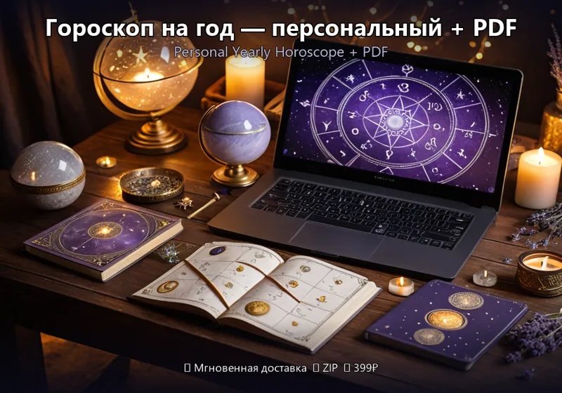 Гороскоп на год — персональный + PDF