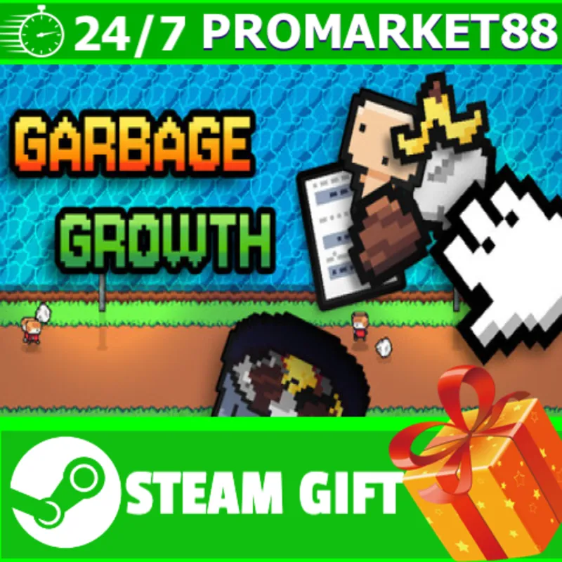 ВСЕ СТРАНЫ+РОССИЯ Garbage Growth STEAM GIFT