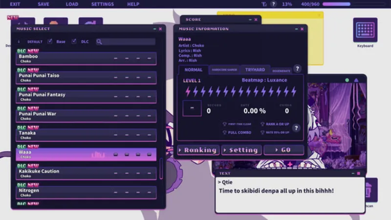 Yunyun Syndrome!? Rhythm Psychosis - Extra Song Pack feat. Rish STEAM GIFT RU+МИР