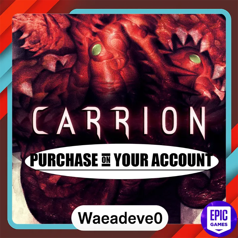 CARRION - Epic games - Purchase on your account