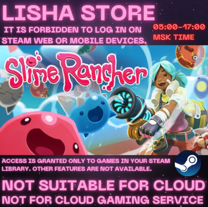 Slime Rancher 1 Стим Оффлайн На 90 дней