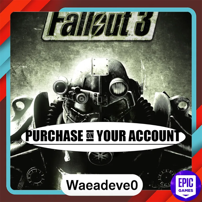 Fallout 3: Game of the Year Edition - Epic games - Purchase on your account