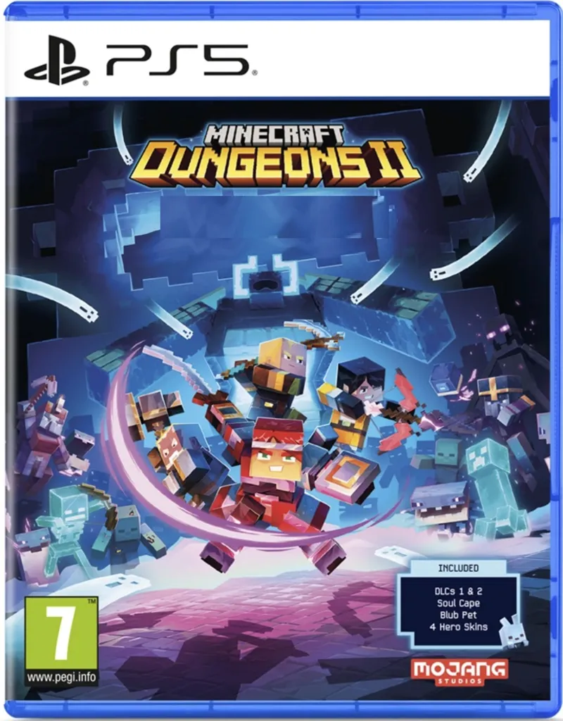 Minecraft Dungeons II (Версия Playstation PS5) ПРЕДЗАКАЗ ИГРЫ НА ВАШ АКАУНТ