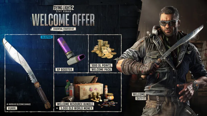 Dying Light 2 Stay Human - Welcome Offer: Essential Starter Kit STEAM GIFT RU+МИР
