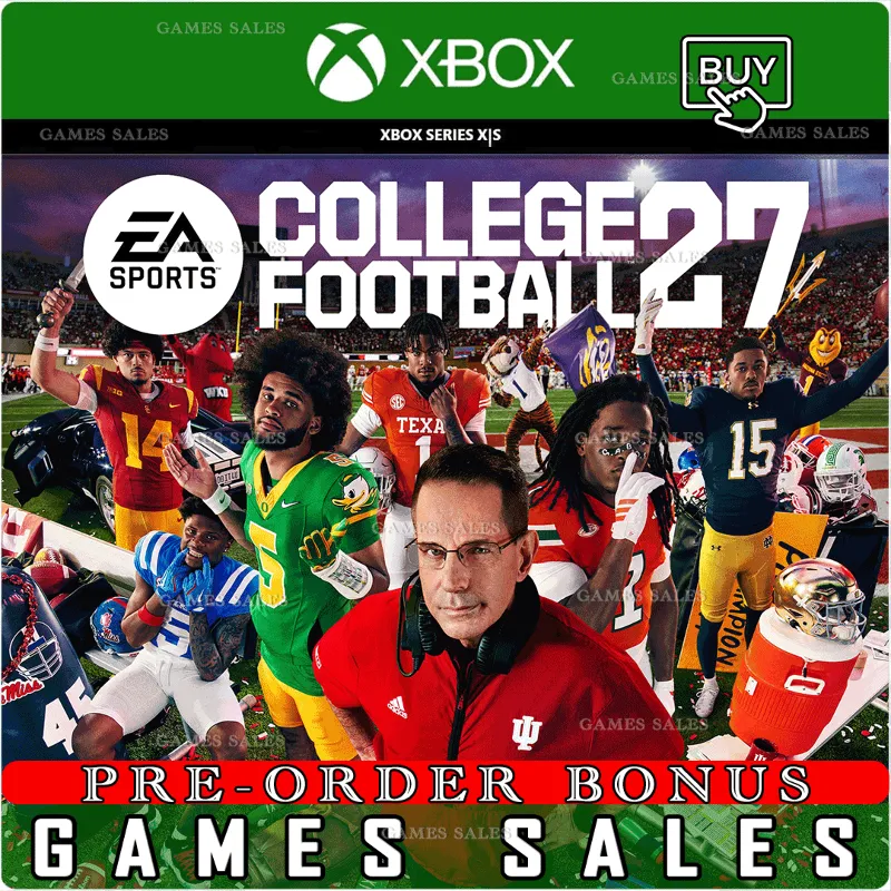 EA SPORTS COLLEGE FOOTBALL 27 DELUXE EDITION XBOX SERIES X|S ПРЕДЗАКАЗ