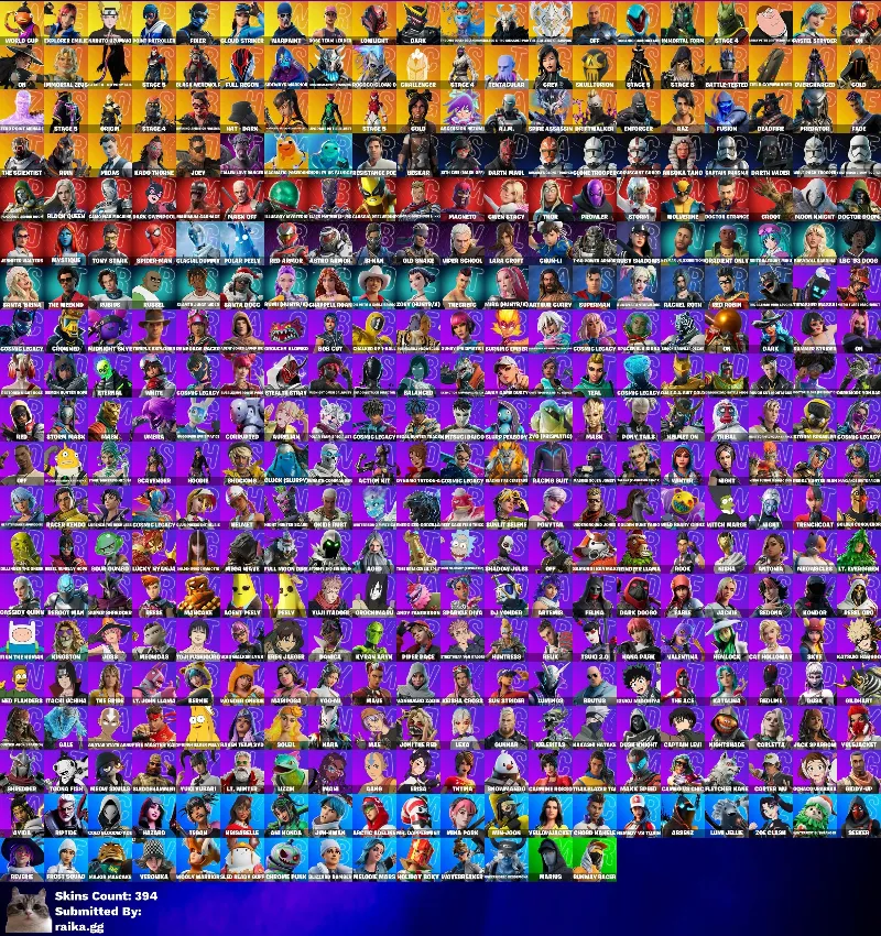Автовыдача • FN (Все Платформы) • 394 скина • Полный доступ