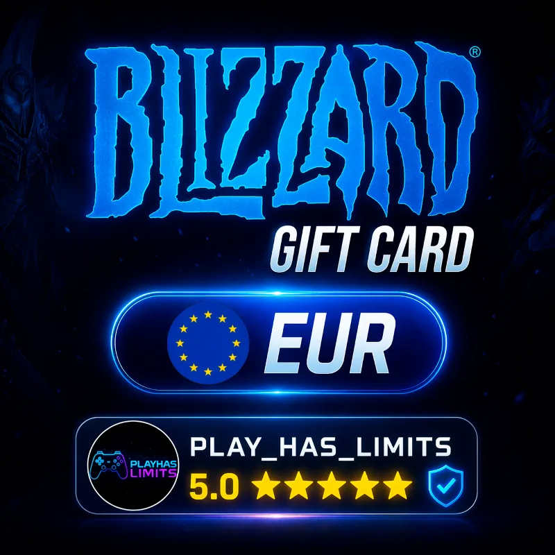 BLIZZARD GIFT CARD 20/50/100 EURO | Европа