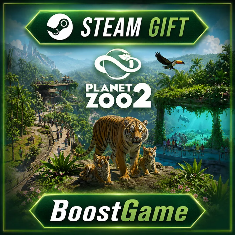 Planet Zoo 2: Deluxe Edition・ВЫБОР РЕГИОНА・STEAM GIFT・