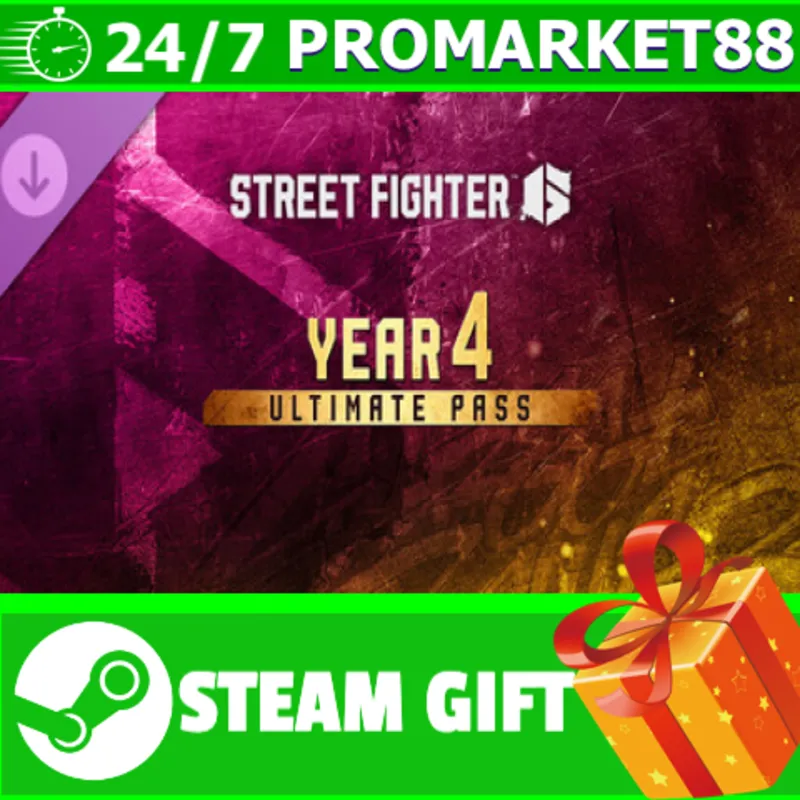 Street Fighter 6 - Year 4 Ultimate Pass STEAM GIFT