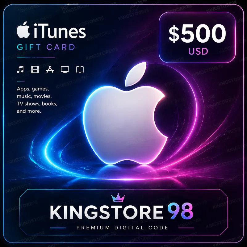 Подарочная карта Apple iTunes 500 USA