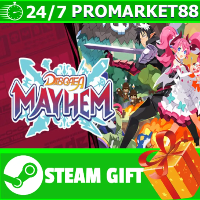 ВСЕ СТРАНЫ+РОССИЯ Disgaea Mayhem STEAM GIFT