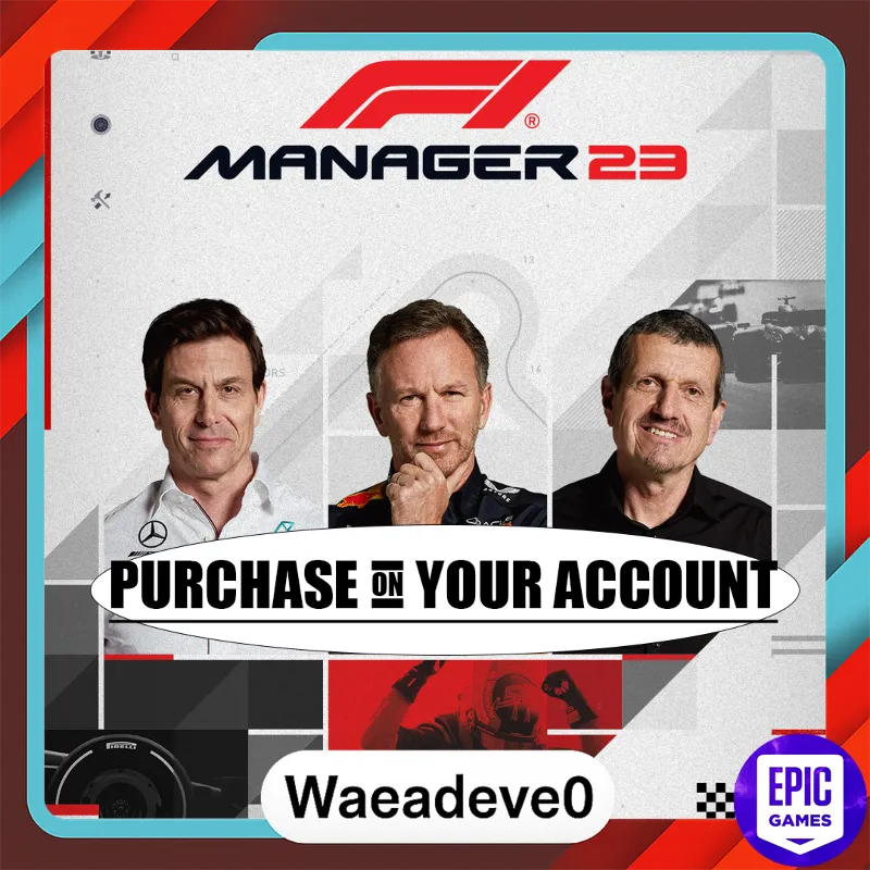 F1® Manager 2023 - Epic games - Purchase on your account