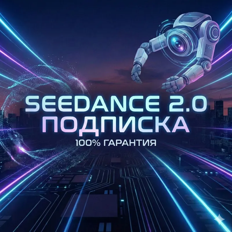 Seedance 2.0 Jimeng AI ПОДПИСКА (Личный Аккаунт)