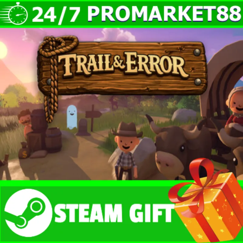 ВСЕ СТРАНЫ+РОССИЯ Trail & Error STEAM GIFT
