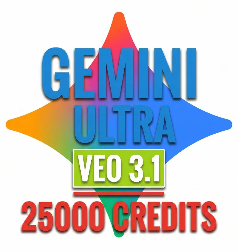 Gemini Ultra+Veo3.1+Flow 25000 Credits 15 дней