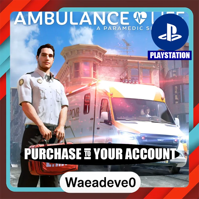 Ambulance Life: A Paramedic Simulator – PlayStation (PSN) – Purchase in Your Account