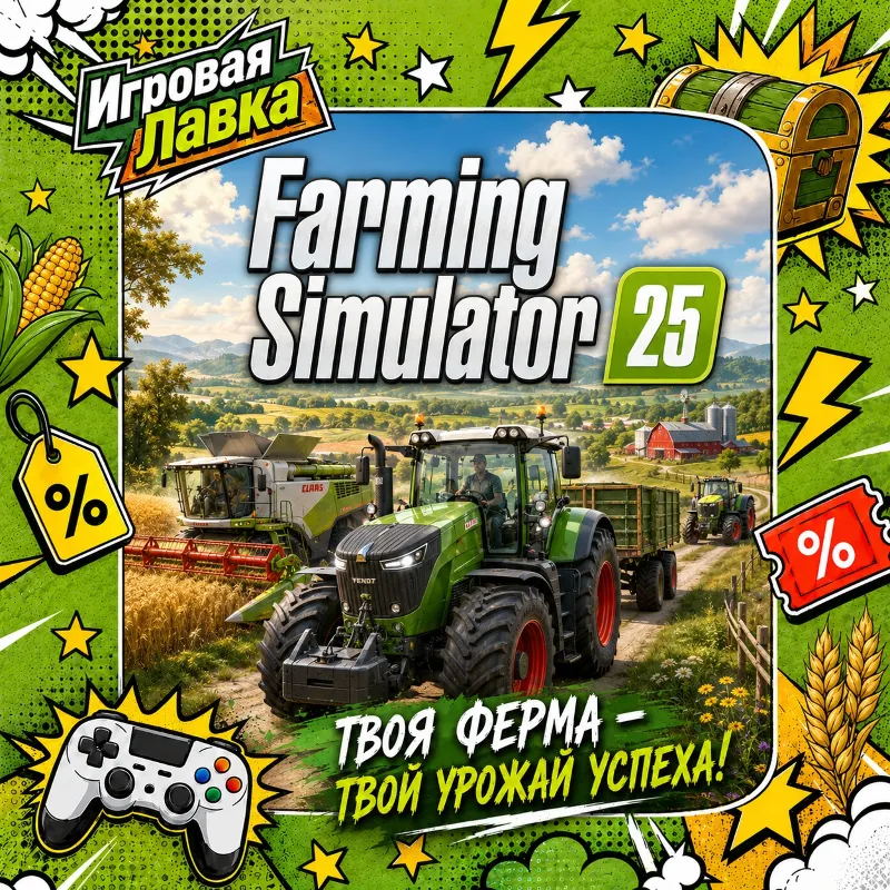 Farming Simulator 25 | Playstation | PS5 | Выбор региона