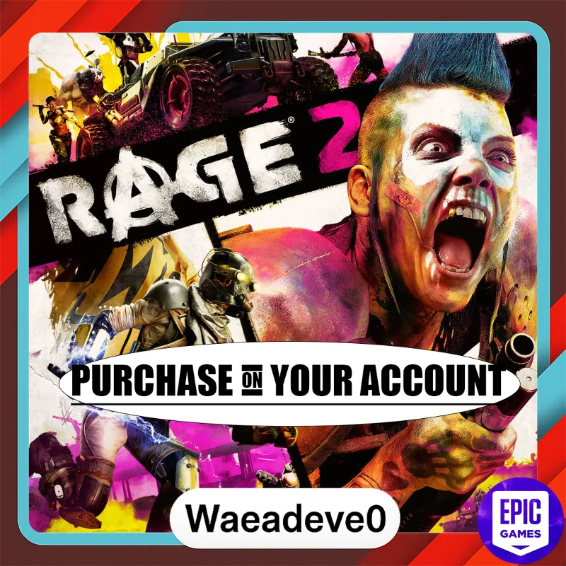 RAGE 2 - Epic games - Purchase on your account