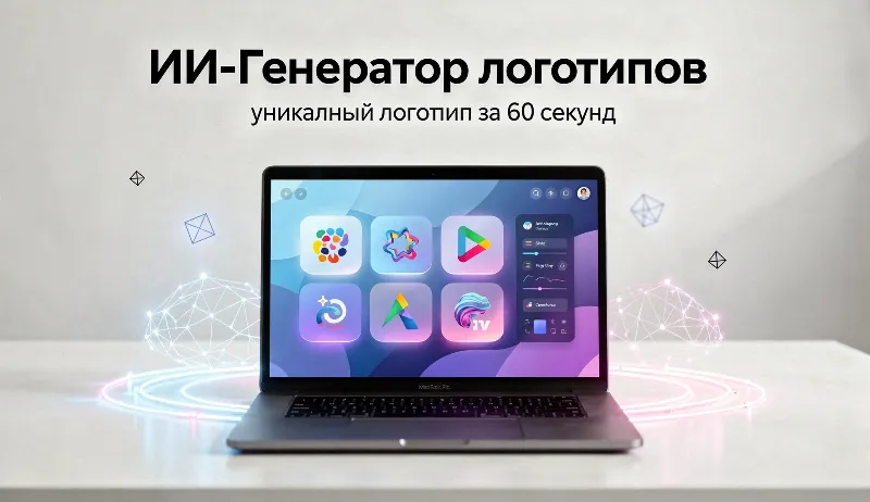 ИИ-Генератор логотипов — уникальный логотип за 60 секунд