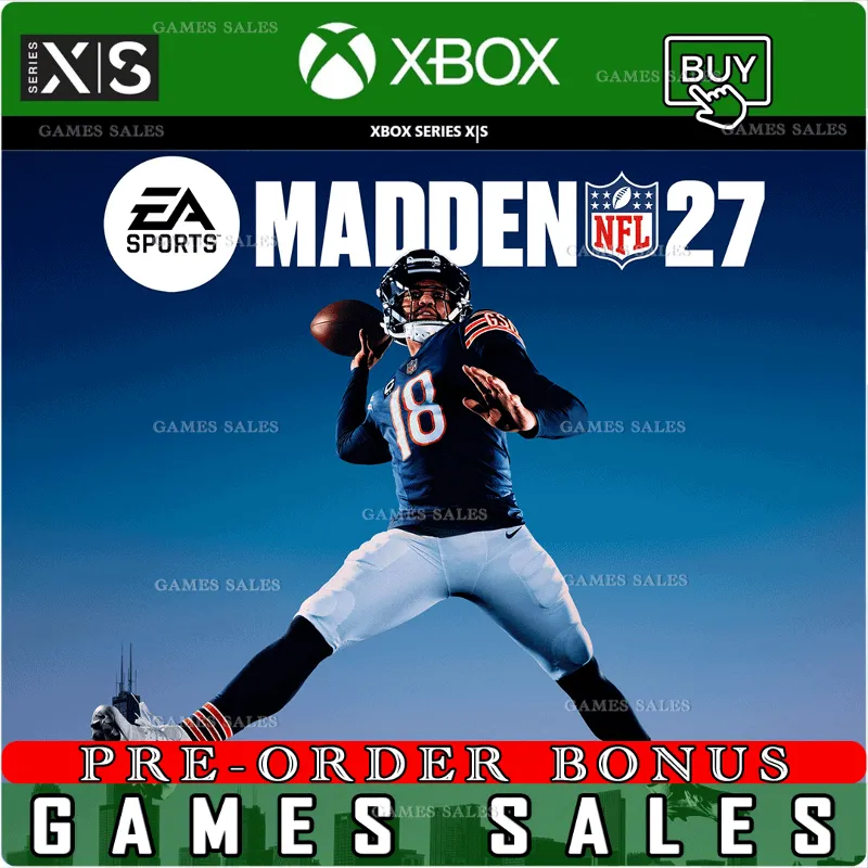 EA SPORTS MADDEN NFL 27 STANDARD EDITION XBOX SERIES X|S ПРЕДЗАКАЗ С БОНУСАМИ