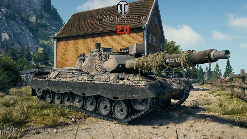 [11] Leopard 120 в Ангаре (Wargaming)