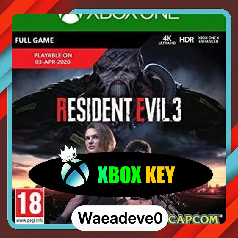 Resident Evil 3 (Xbox One) Xbox Live Key GLOBAL
