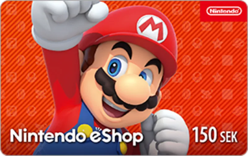 Nintendo Gift Card Швеция 150 SEK | SE регион | Мгновенно