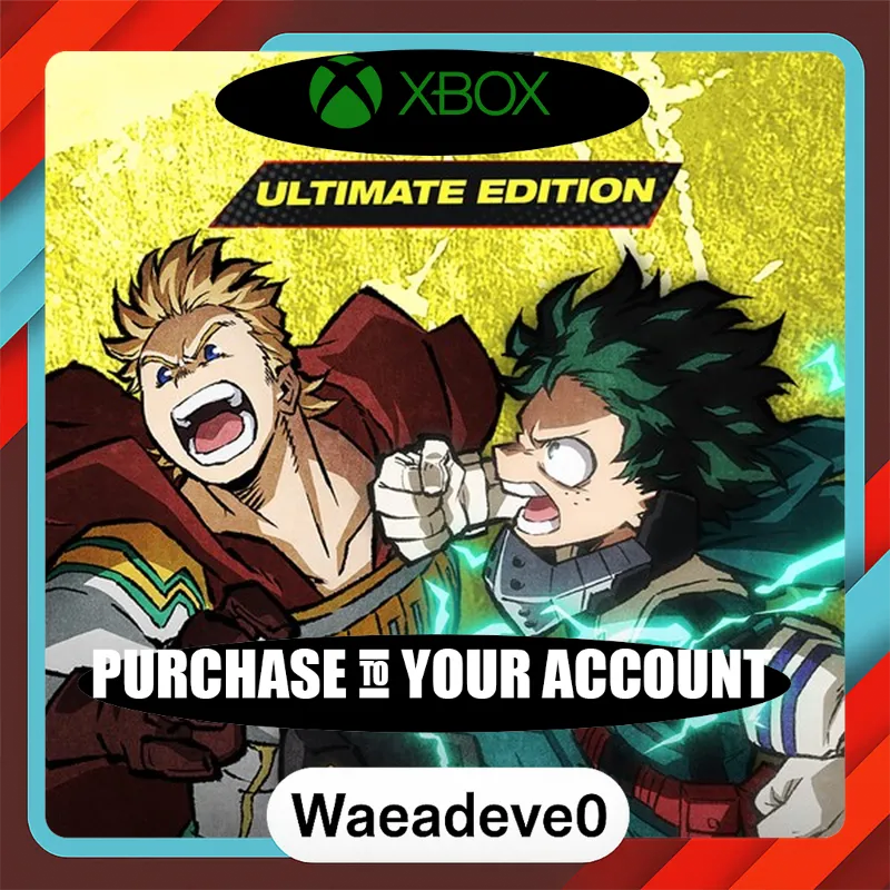 MY HERO ONE'S JUSTICE 2 Ultimate Edition Xbox – Purchase for Your Account