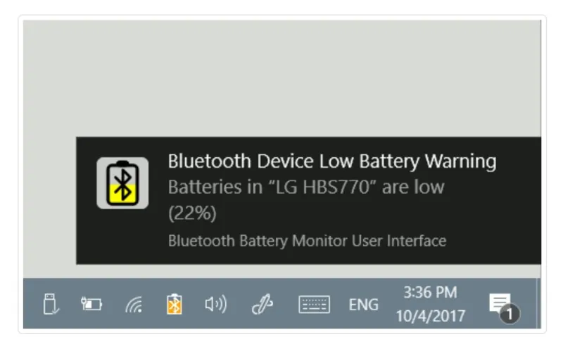 Bluetooth Battery Monitor с сайта bluetoothgoodies БЕССРОЧНАЯ лицензия