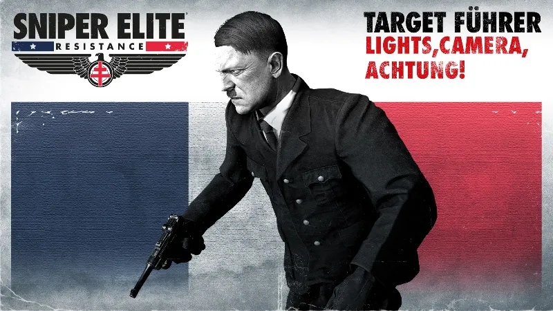 Sniper Elite Resistance Target Führer Lights Camera Achtung XBOX