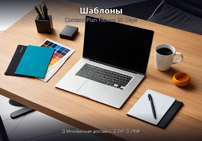 Шаблоны: Content Plan Fitness 30 Days