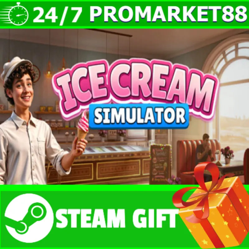 ВСЕ СТРАНЫ+РОССИЯ Ice Cream Simulator STEAM GIFT