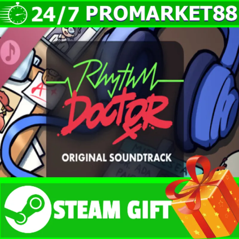 ВСЕ СТРАНЫ+РОССИЯ Rhythm Doctor OST STEAM GIFT