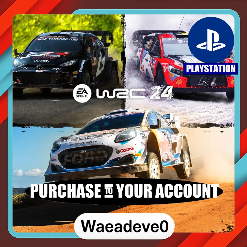 EA SPORTS WRC 24 – PlayStation (PSN) – Purchase in Your Account