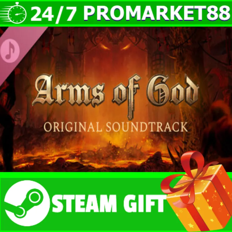 ВСЕ СТРАНЫ+РОССИЯ Arms of God Soundtrack STEAM GIFT