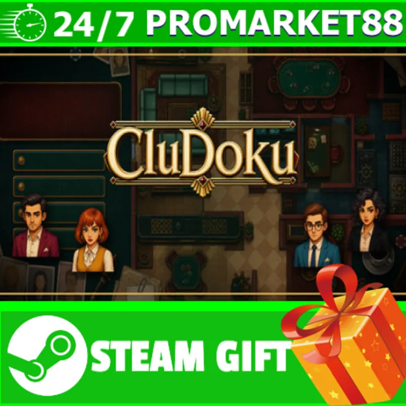 ВСЕ СТРАНЫ+РОССИЯ CluDoku STEAM GIFT
