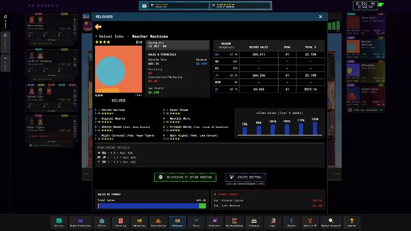 ВСЕ СТРАНЫ+РОССИЯ CD Market - Music Label Sim STEAM