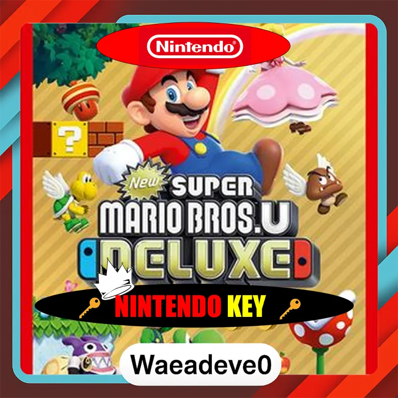 New Super Mario Bros. U Deluxe (Nintendo Switch) eShop Key UNITED STATES