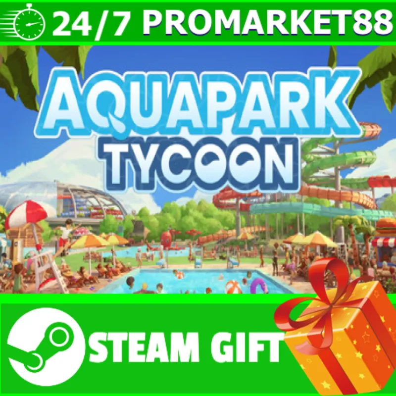 ВСЕ СТРАНЫ+РОССИЯ Aquapark Tycoon STEAM GIFT