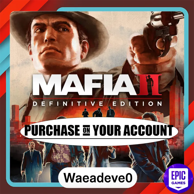 Mafia II: Definitive Edition - Epic games - Purchase on your account