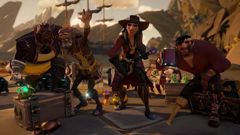 Sea of Thieves + 450 ИГР | PC | Онлайн | GamePass