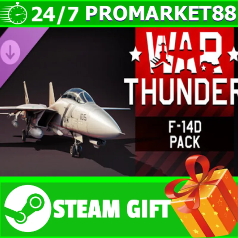 ВСЕ СТРАНЫ+РОССИЯ War Thunder - F-14D Pack STEAM