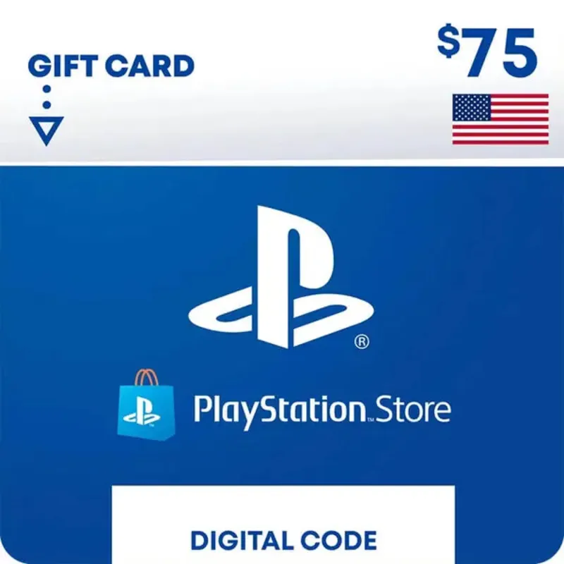 PlayStation Network Card PSN 75 USD (USA) (PlayStation/US)